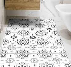 Patterned floor tiles b and q. Take A Look At Our Tile Effect Vinyl Rugs Tenstickers