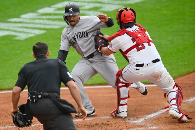 Guardians score tonight vs Yankees. New York wins, has chance at sweep