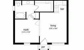 Pinoy house designs presents a representative of simple living shelter with this one bedroom single story residence in because of the size, this affordable one bedroom simple house design has an open layout plan to maximize the use of the available space. Alfa Img Showing Simple One Bedroom House Plans House Plans 27344