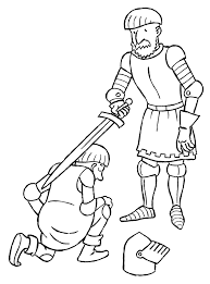 Malvorlagen Ritter