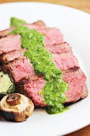 Easy to make grilled pork tenderloin with chimichurri and roasted vegetables. Easy Chimichurri Sauce Recipe Serve With Grilled Steaks Or Chicken