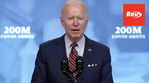 President joe biden will address a joint session of congress for the first time on wednesday evening and is expected to tout his administration's accomplishments within his first 100 days in office and. Joe Biden Speech Transcript April 21 200 Million Covid 19 Vaccine Shots Rev