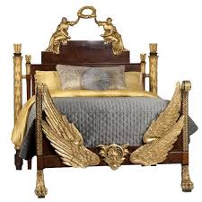 Maybe you would like to learn more about one of these? Possibly Russian Partial Gilt Bed With Angels 19th Century For Sale At 1stdibs