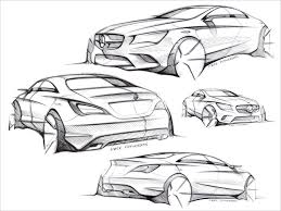 Mercedes Benz Cla Class Design Sketches Car Body Design Car Design Sketch Concept Car Sketch Car Design