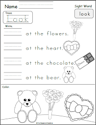 Valentine S Day Sight Word Printable Look Madebyteachers Sight Words Kindergarten Sight Words Cvc Words Kindergarten
