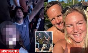 Heartbreaking last picture of Oasis fan before he plunged to his death at  Wembley gig