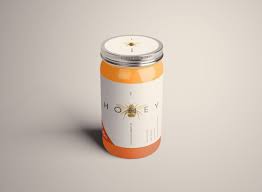 Perspective Jar Mockup Glass Jars Jar Honey Jar Labels
