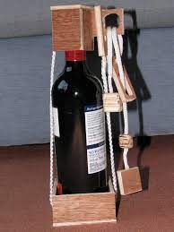 A fun way to present a bottle. Wine Bottle Puzzle 4 Steps With Pictures Instructables