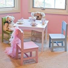 Kidkraft Nantucket Pastel Table And Chair Set 26101 Kids Wooden Table Table And Chairs Table And Chair Sets