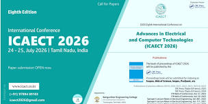 8th International Conference on Advances in Electrical and Computer Technologies (ICAECT 2026)