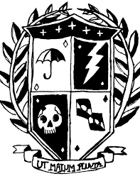 Umbrella Academy Crest Academy Crest Umbrella Umbrella Drawings Nerd