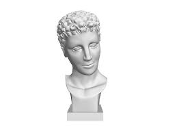Statue Of David Head 3d Model 3dsmax Files Free Download Statue 3d Model Greek Statue