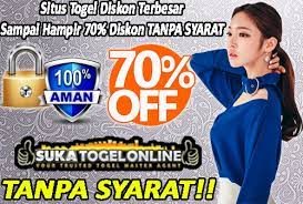 Situs Togel Diskon Terbesar Sampai Hampir 70 Diskon Tanpa Syarat