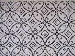 Motif Batik Klasik English Batik Inspirasi Sketsa Tekstil