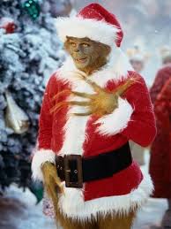 Jim Carrey How The Grinch Stole Christmas Trench Coat Grinch Christmas Phone Wallpaper Christmas Wallpaper