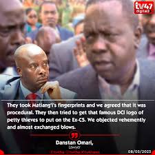 Lawyer Danstan Omari