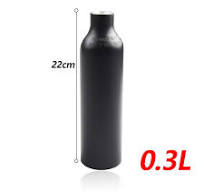 Aluminum CO2 Air Tank All-in- Explosion-proof 4500Psi PCP Paintball Cylinder