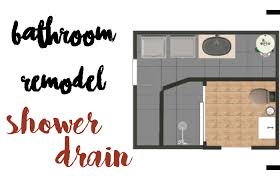 Shower drains should be matched to the shower base and the drain pipe type. Bathroom Remodel Shower Drain Leah And Joe Home Diy Projects Crafts