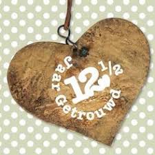 14 Ideeen Over 12 5 Jaar Getrouwd Trouwdag Jubileum Trouwdag 5 Jaar