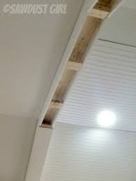 We will later secure this to the ceiling. How To Build A Box Beam Ceiling Sawdust Girl