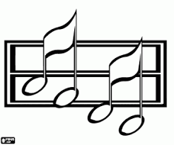 Make a fun coloring book out of family photos wi. The Music The Musical Notes Coloring Page Printable Game