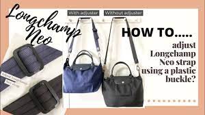 How To Shorten Longchamp Neo Strap Using An Adjuster Youtube
