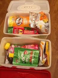 Old Baby Wipes Container For Long Trips With Kids Pack A Box Of Snacks For Each Kid Or Lil Entertainment Boxes Baby Wipes Container Snack Containers Snacks