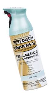 Rust Oleum 301551 Universal All Surface Spray Paint 11 Oz Pearl Metallic Sea For Sale Online Ebay