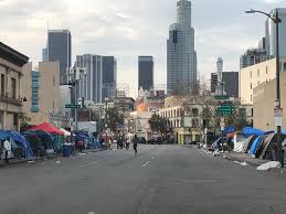Skid row is an american heavy metal band, formed in 1986 in toms river, new jersey. Skid Row Los Angeles With Downtown In The Back Ground For Contrast Urbanhell