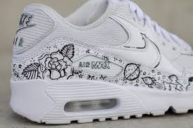 Nike Air Max 90 Cartoon Custom Shoes Etsy Nike Air Max Nike Nike Air Max 90
