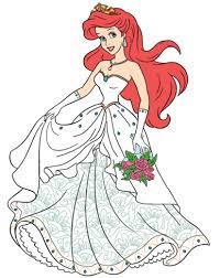 Ariel Wedding Dress Restyle 3 Ariel Wedding Dress Ariel Wedding Alternative Disney Princesses