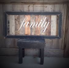 Family Sign Large Wood Family Sign Distressed Family Sign Custom Made Family Sign Welcome Sign For The Ho In 2021 Family Wood Signs Wooden Signs Rustic Family Sign