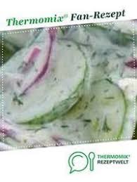 Gurkensalat Mit Feinem Sahne Dressing Rezept Salate Rezepte Thermomix Gurkensalat Thermomix