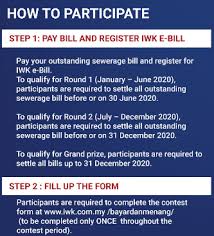 Semakan sejarah pembayaran yang lalu secara online. Indah Water Konsortium Selesaikan Bil Iwk Dan Berpeluang Menerima Rm5 000 Dalam Peraduan Bayar Menang Edu Bestari
