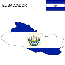 El Salvador Flag Map El Salvador Flag El Salvador Salvador