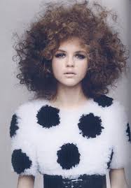 Rasa Zukauskaite Love Magazine Spring Summer 2010 Curly Hair Styles Natural Hair Styles Love Hair