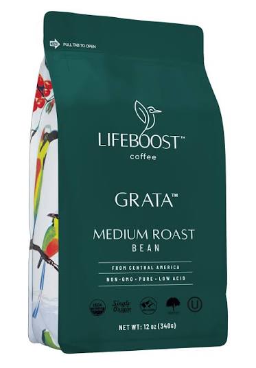Grata Medium Roast | Lifeboost Coffee