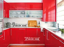 Design by kw studio klara ostrowska. Red Kitchen Cabinets 15 Ideas And Designs