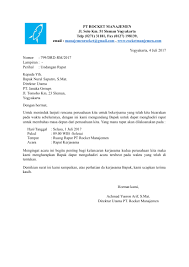 Contoh surat pribadi untuk ibu resmi dalam bahasa inggris. Contoh Surat Resmi Perusahaan Dancehotline