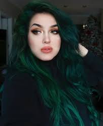 Arctic Fox Hair Color Spotlight Phantom Green Dark Green Hair Cool Hair Color Emerald Green Hair
