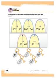 Pada subtema 1 ini terdiri dari 6 kegiatan pembelajaran yang harus diselesaikan oleh siswa secara individu dengan tepat. Bs Matematika Kelas 5 Datadikdasmen Com Pages 101 150 Flip Pdf Download Fliphtml5