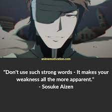 Sosuke Aizen Quotes From Bleach Anime Bleach Quotes Bleach Captains Bleach Anime Fear is necessary for evolution. sosuke aizen quotes from bleach anime