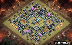 Base farming th 9 terkuat dan dark elixir aman plus anti bintang 3. Town Hall 9 Th9 Trophy War Base Anti 3 Stars With Link 7 2019 Trophy Base Clash Of Clans Clasher Us