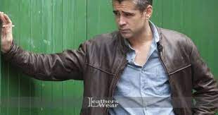 London Boulevard Colin Farrell Jacket High Quality Leather Jacket Leather Jacket Men Leather Jacket