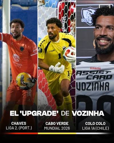 Existe mayor salto profesional? 🤯 En apenas unas semanas, Vozinha (40  años) ha pasado de finalizar su contrato con el Chaves de la segunda  división portuguesa, a liderar la hazaña de Cabo