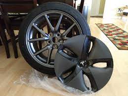Model 3 Oem 18 Wheels W Tires Aero Covers And Wheel Cap Kit Tesla Motors Club