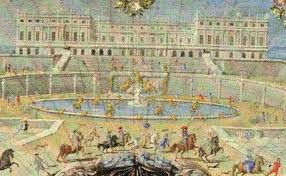 Fan Paintings Chateau De Versailles Ca 1675 Versailles Architecture Drawings French Royalty