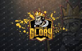 Majestic King Mascot Logo King Esports Logo For Sale Lobotz Mascot Esports Logo King Logo