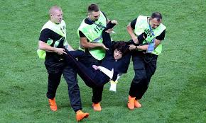 Image result for Female Protesters Who Interrupted World Cup Final Match Sentenced To Jail (Photos)