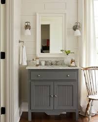 Add pretty decorative touches with these cottage bathroom ideas (image credit: Sink Leah Grey Bathroom Vanity Farmhouse Bathroom Vanity Cottage Bathroom